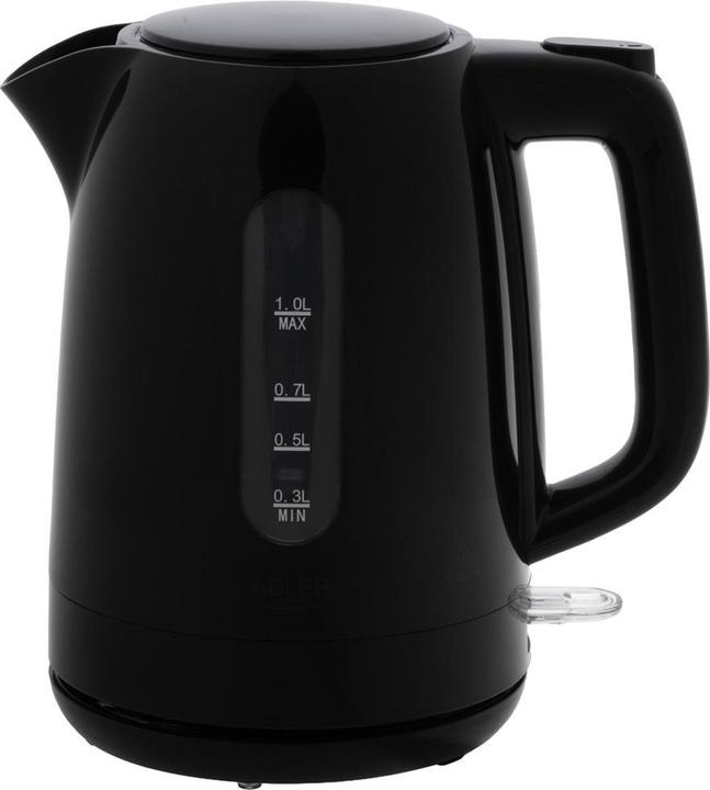 Produktbild Adler Elektrischer Wasserkocher AD 1380B schwarz (1 l)