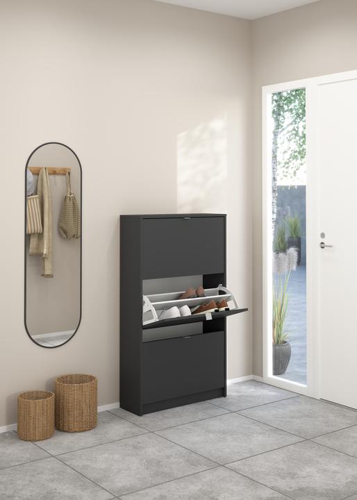 Produktbild Tvilum Schuhschrank Shane (71 x 25 x 124 cm)