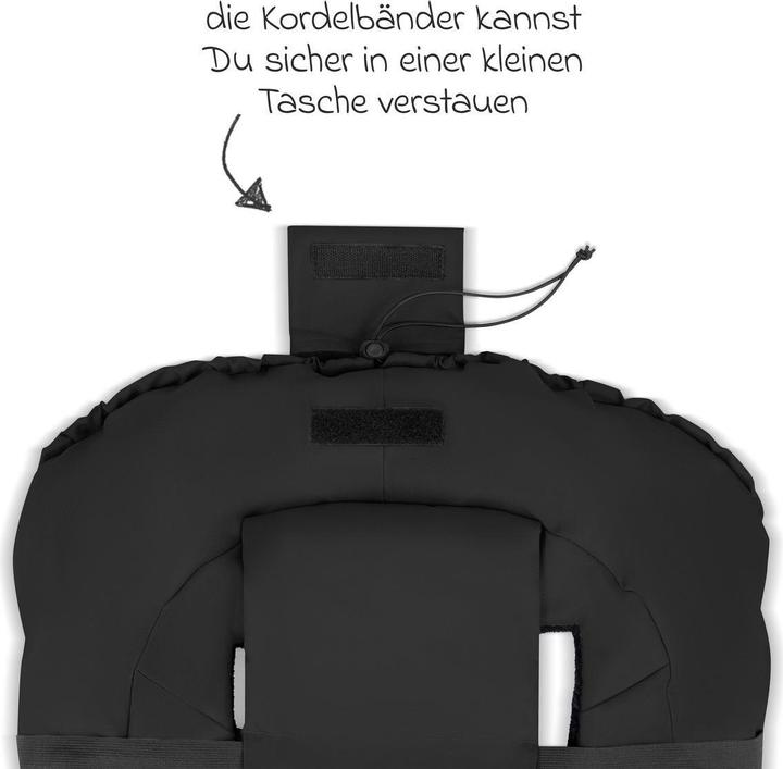 Actual product image ABC Design circle by Fusssäcke für Kinderwagen & Buggys Zubehör-Set Kinderwagen mit Wickeltasche