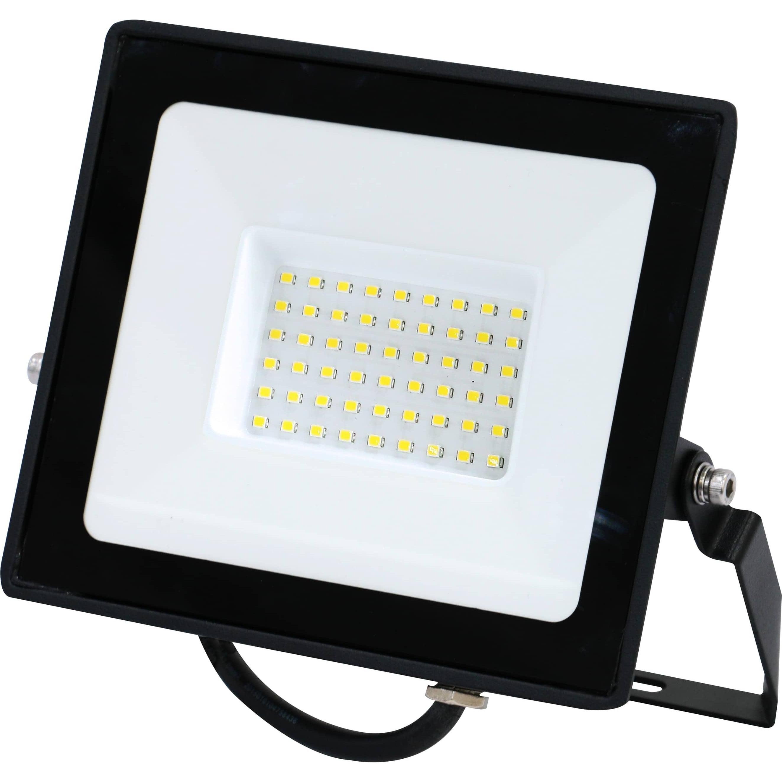 Blulaxa, Fassadenbeleuchtung, LED-Fluter, EEK: F, 50W, 4300lm, 4000K, schwarz (4300 lm)