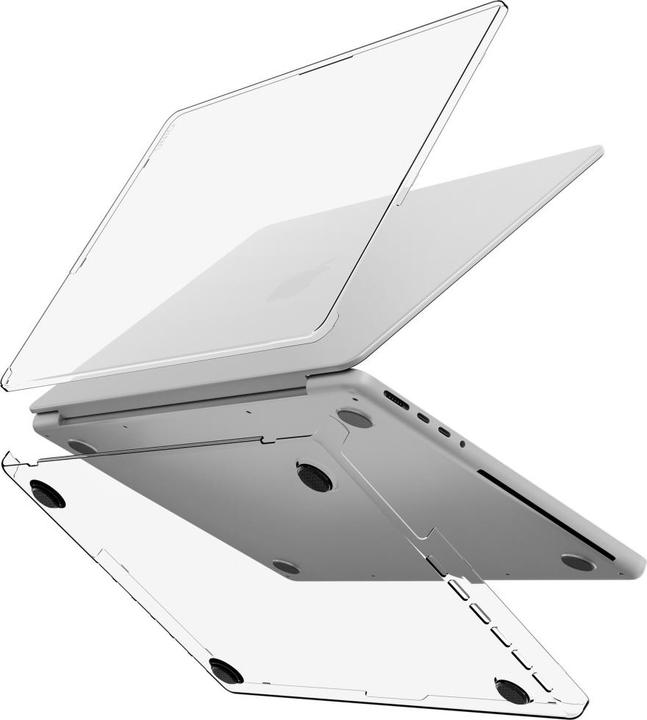 Actual product image Uniq Case Vero for MacBook Pro 14" M1-M4 (2021-2024) transparent (14", Apple)