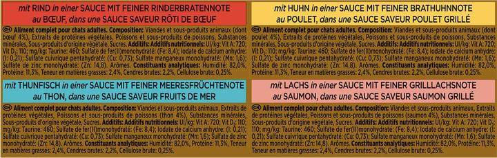 Actual product image Gourmet Gold Sauce Delight Chicken 4x85g (Adult, 4 pcs., 340 g)