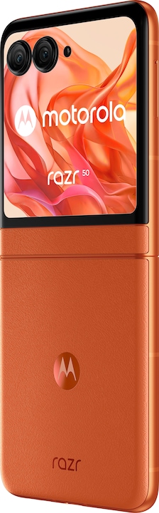 Produktbild Motorola Razr 50 (256 GB, Spritzige Orange, 271.65", SIM + eSIM, 50 Mpx, 5G)