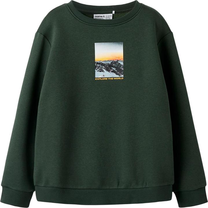 Produktbild Name it Nkmnewton Ls Nreg Swe Bru Lnoos (116)