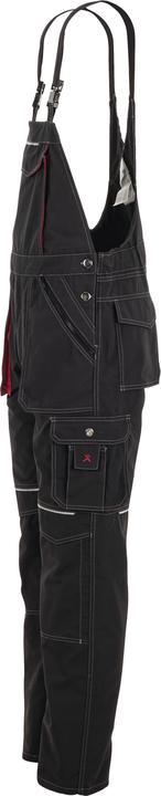 Produktbild Planam Latzhose anthrazit/rot 64 90 (90)