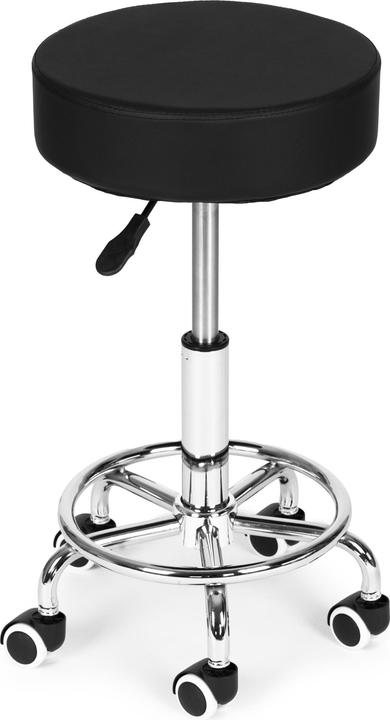 Image du produit Modernhome Drehhocker Kosmetik Medizinischer Verstellbarer Stuhl Schwarz