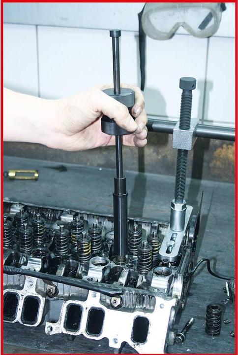 Actual product image KS Tools Valve stem seal slide hammer puller