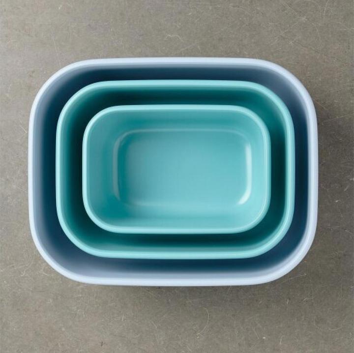 Produktbild Rosti Mepal Cirqula Low Rect Bowl Set​ (14598) (2 l)