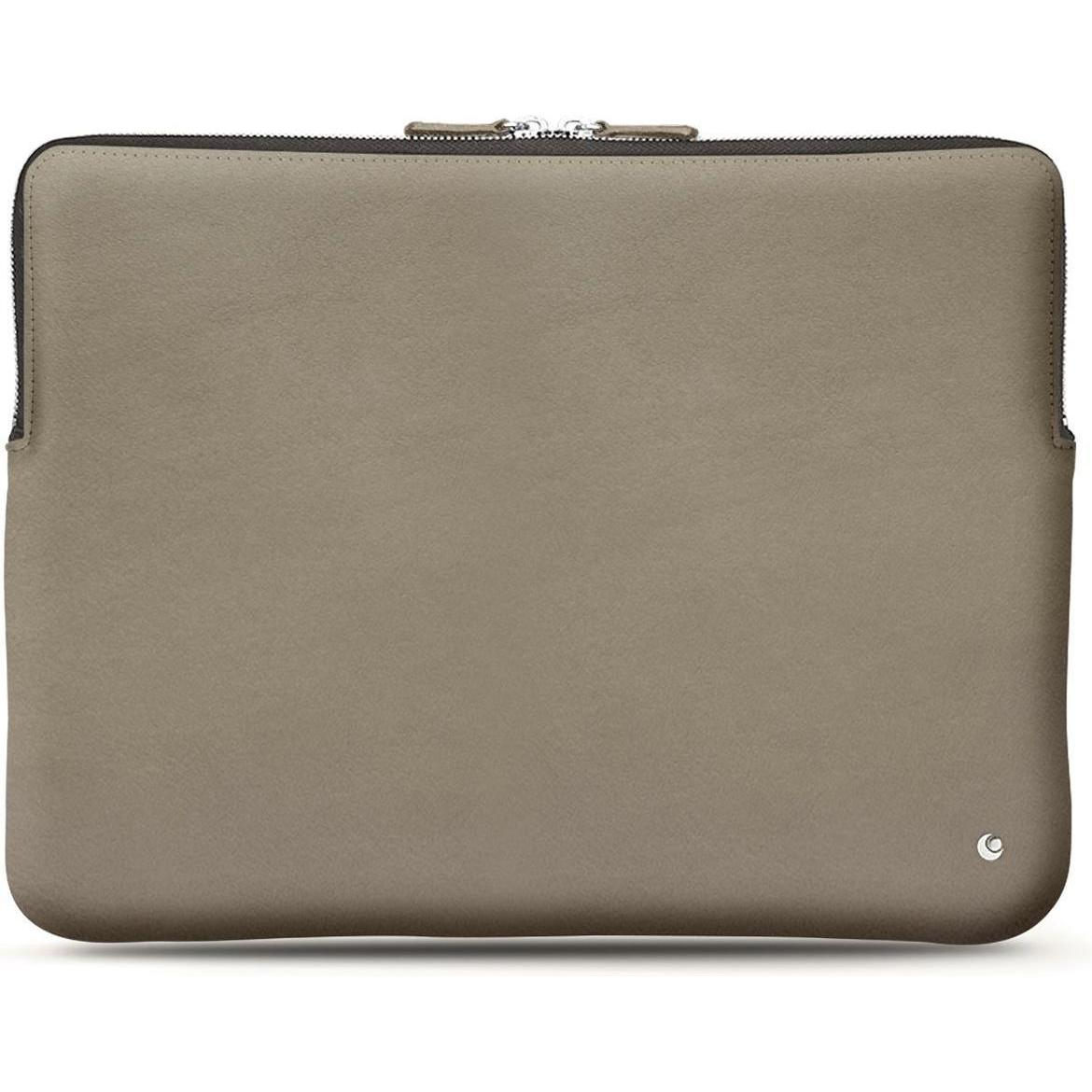 Noreve Lederhülle, Notebooktasche, Beige