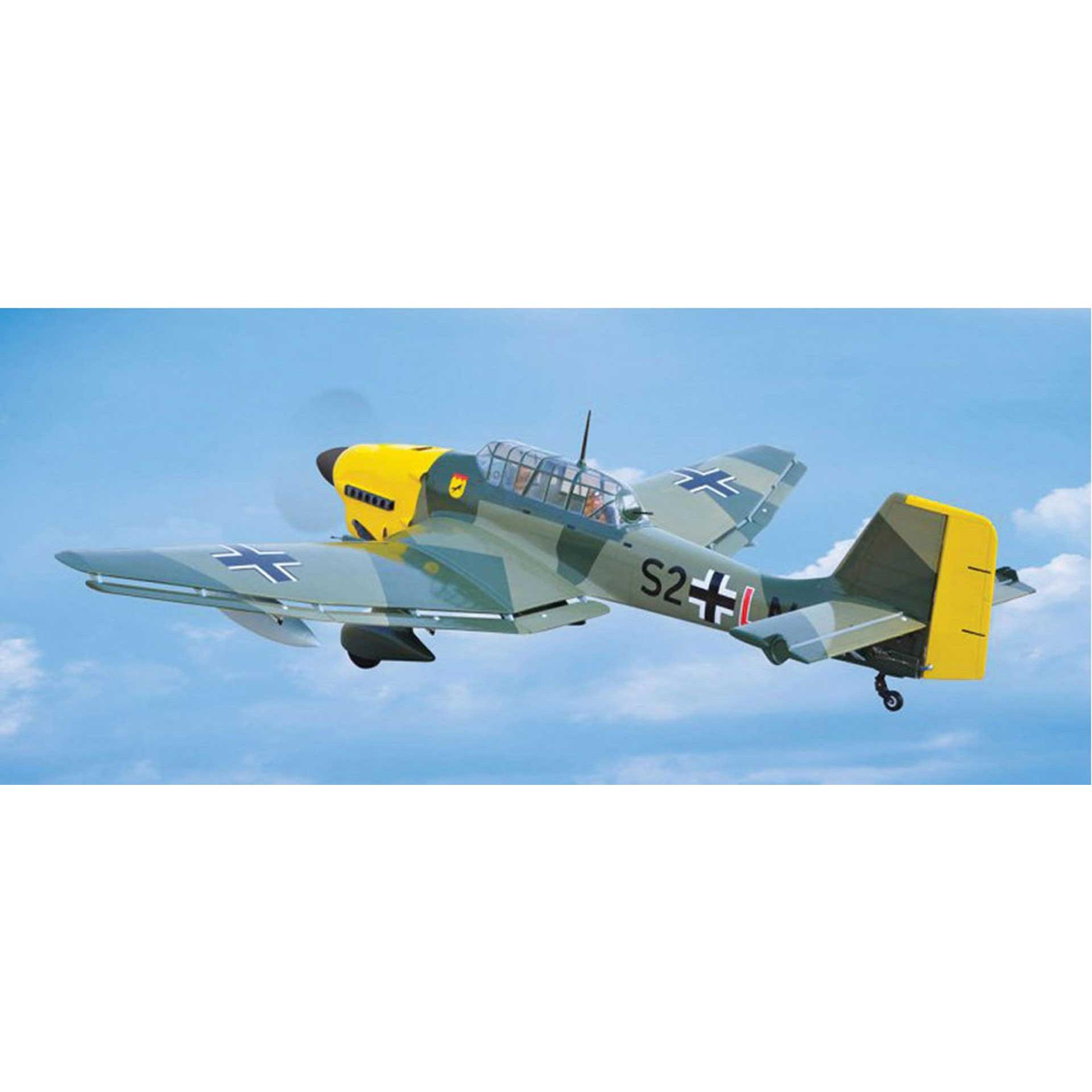 Thumbnail - Black Horse JU-87 STUKA ARF WARBIRD 1,92M ( BH080 ) (Warbird)
