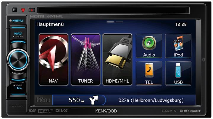 Actual product image Kenwood Corp. Dnx-4250bt