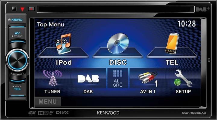 Produktbild Kenwood Corp. DDX-4025DAB ohne DAB-Antenne