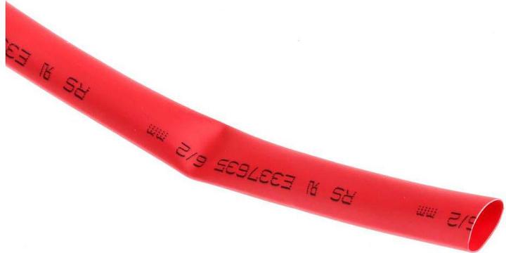 Image du produit RS PRO Gaine thermorétractable rouge