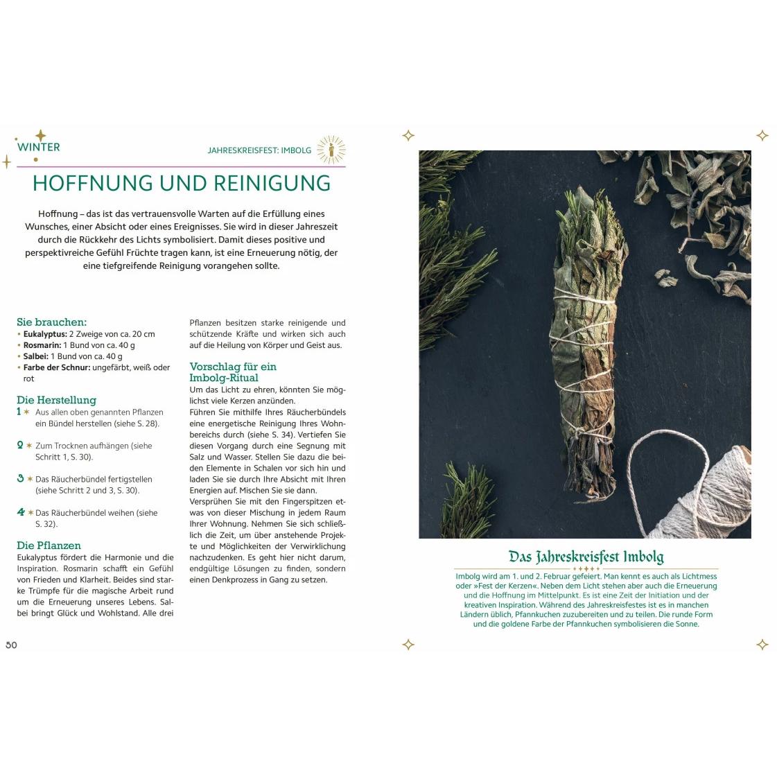 Thumbnail - Magische Rituale mit Räucherbündeln. Zu Jahresfesten und im Alltag: Reinigung, Schutz, Liebe uvm, Ratgeber von Flora Den...