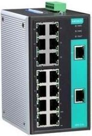 Produktbild Moxa EDS-316-T - Unverwalteter Ethernet-Switch mit 16 10/100BaseT(X)-Ports, Relaisausgangswarnung (16 Ports)