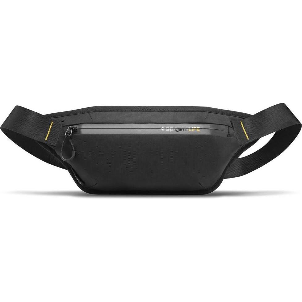 Spigen, Bauchtasche, KD411 Waistbag Klasden - black, Schwarz