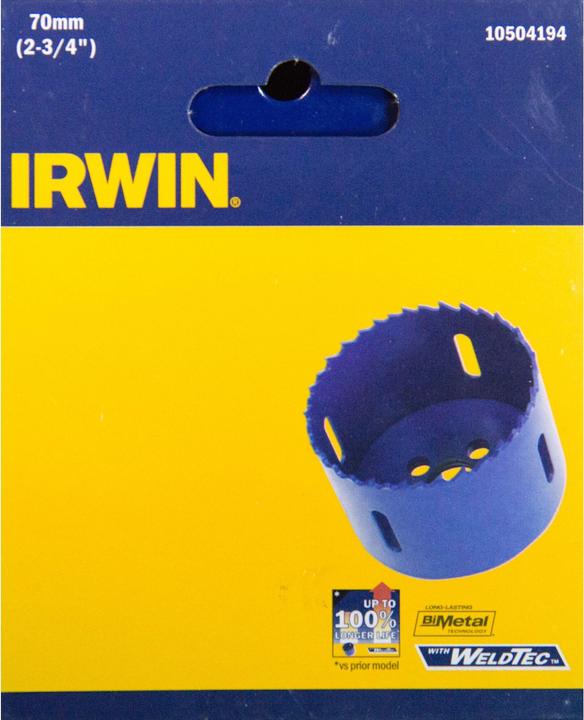 Image du produit Irwin Couronne "" BIMETAL 70 mm (70 millimètres)