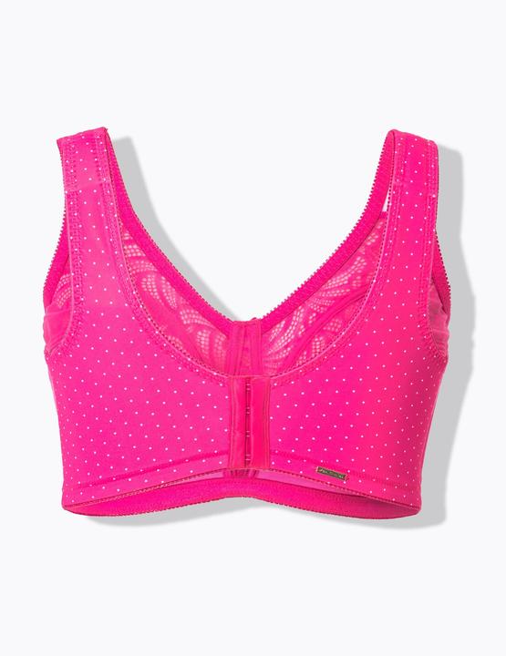 Actual product image Ulla Popken Dots and Lace Relief Bra (85 E)