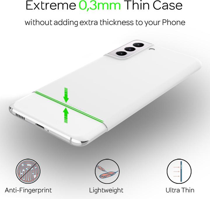 Actual product image Nalia Ultra Thin Hardcase (Samsung Galaxy S21)