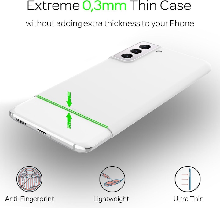 Actual product image Nalia Ultra Thin Hardcase (Samsung Galaxy S21)