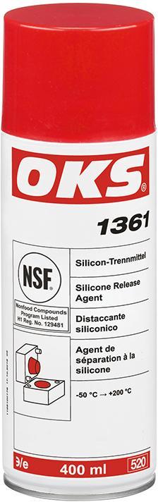 Actual product image Oks Silicone release agent 1361 spray can with 400 ml