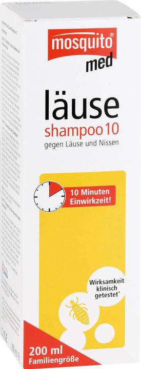 Produktbild med LäuseShampoo 10, 200 ml Shampoo (200 ml, Läuse Shampoo)