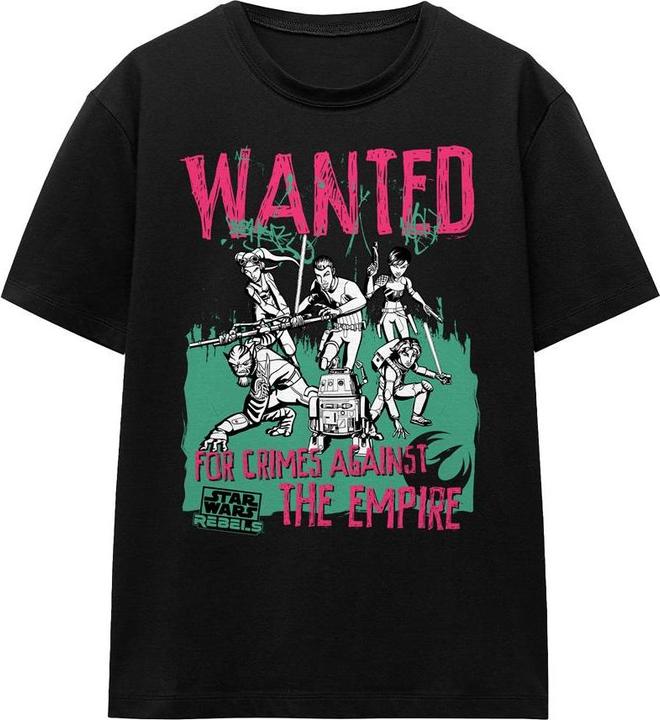 Image du produit Star Wars - T-shirt WANTED REBELS - Adulte (L)