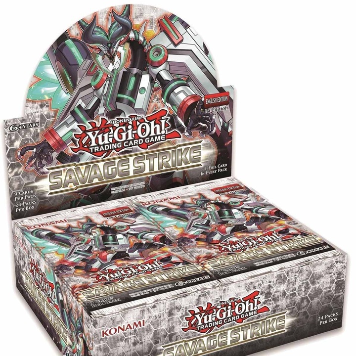 Actual product image Yu-Gi-Oh Savage Strike Booster Display -! (English, Booster display)
