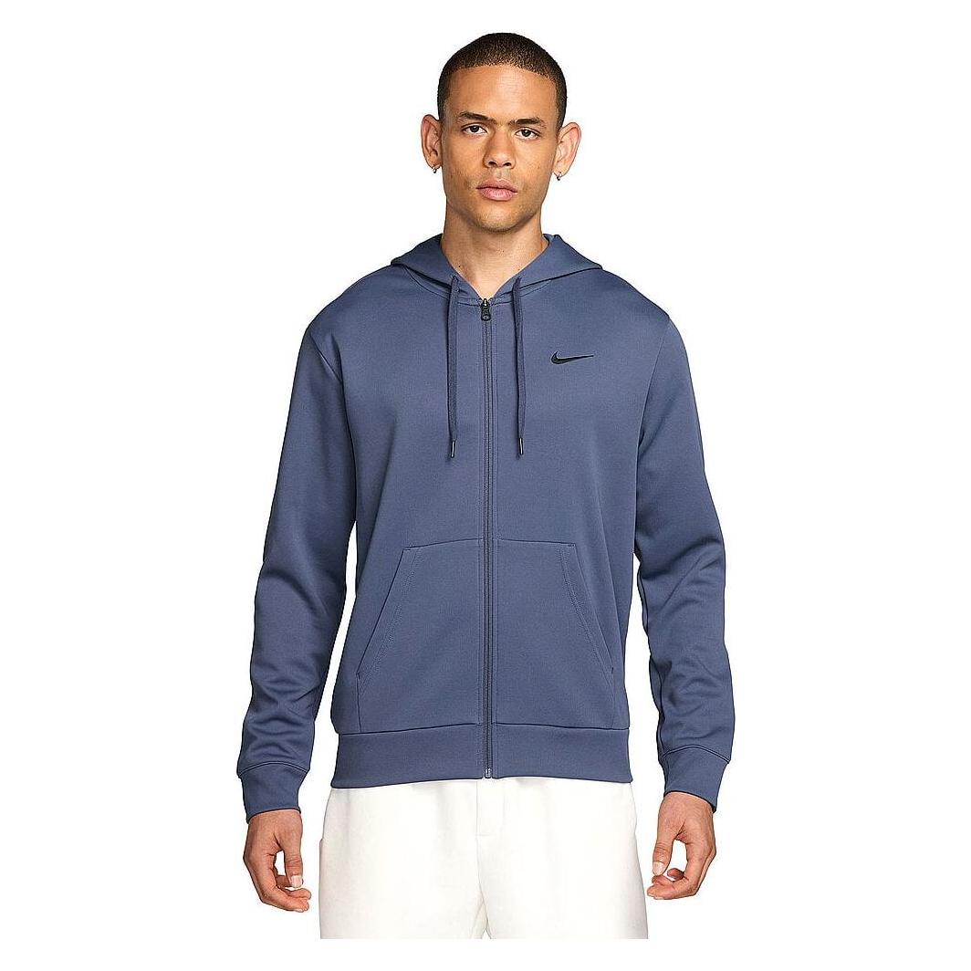 Nike, Herren, Laufjacke, Nf Df Hyverse Flc (L), Blau, L