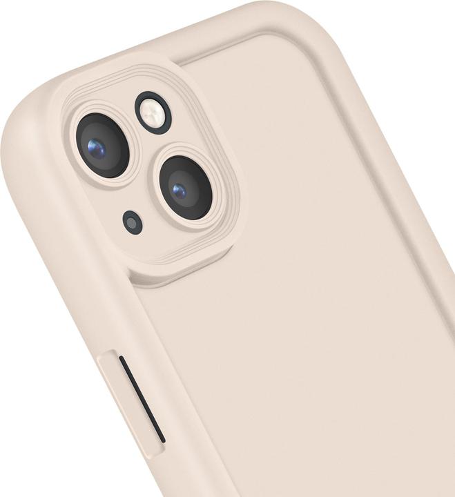 Image du produit OEM Coque TPU Rim pour iPhone 13 6,1" beige (Apple iPhone 13)