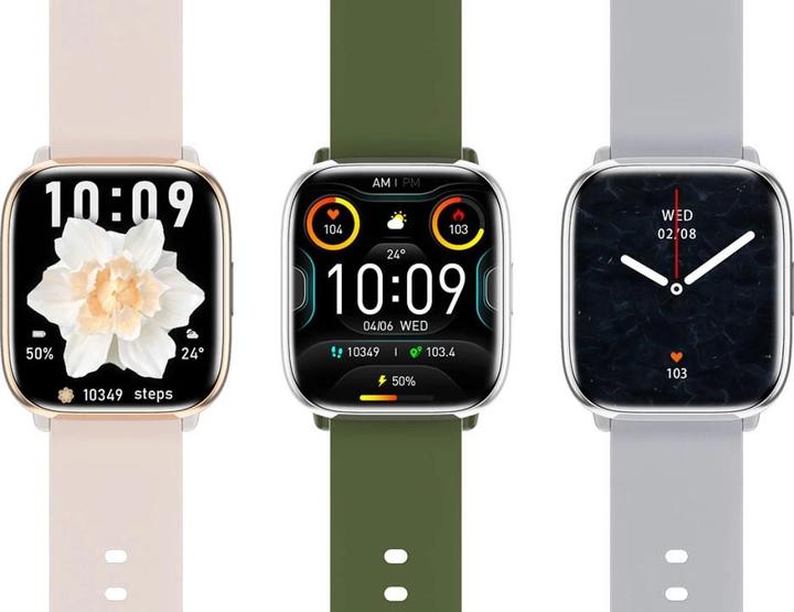 Actual product image Myphone Watch Pastel Silver/Foggy Day (40 mm)