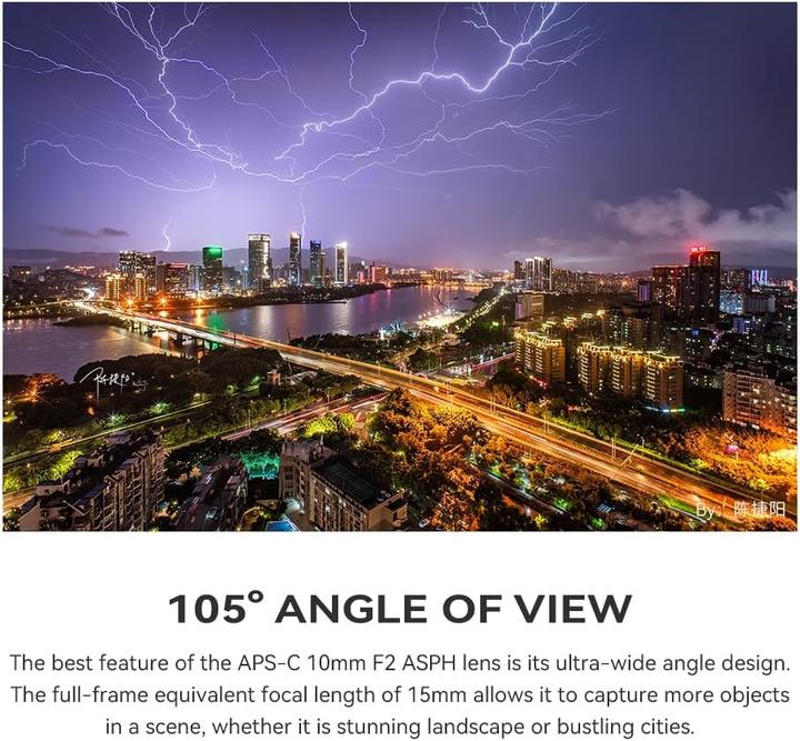 Actual product image TTArtisan 10mm f2 for Fuji X (APS-C / DX)