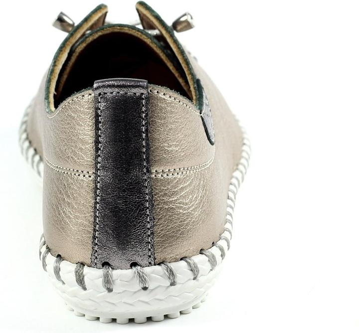 Produktbild Lunar Leinenschuhe St Ives Leder (38)