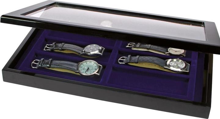 Actual product image Safe Watch display case for 8 watches