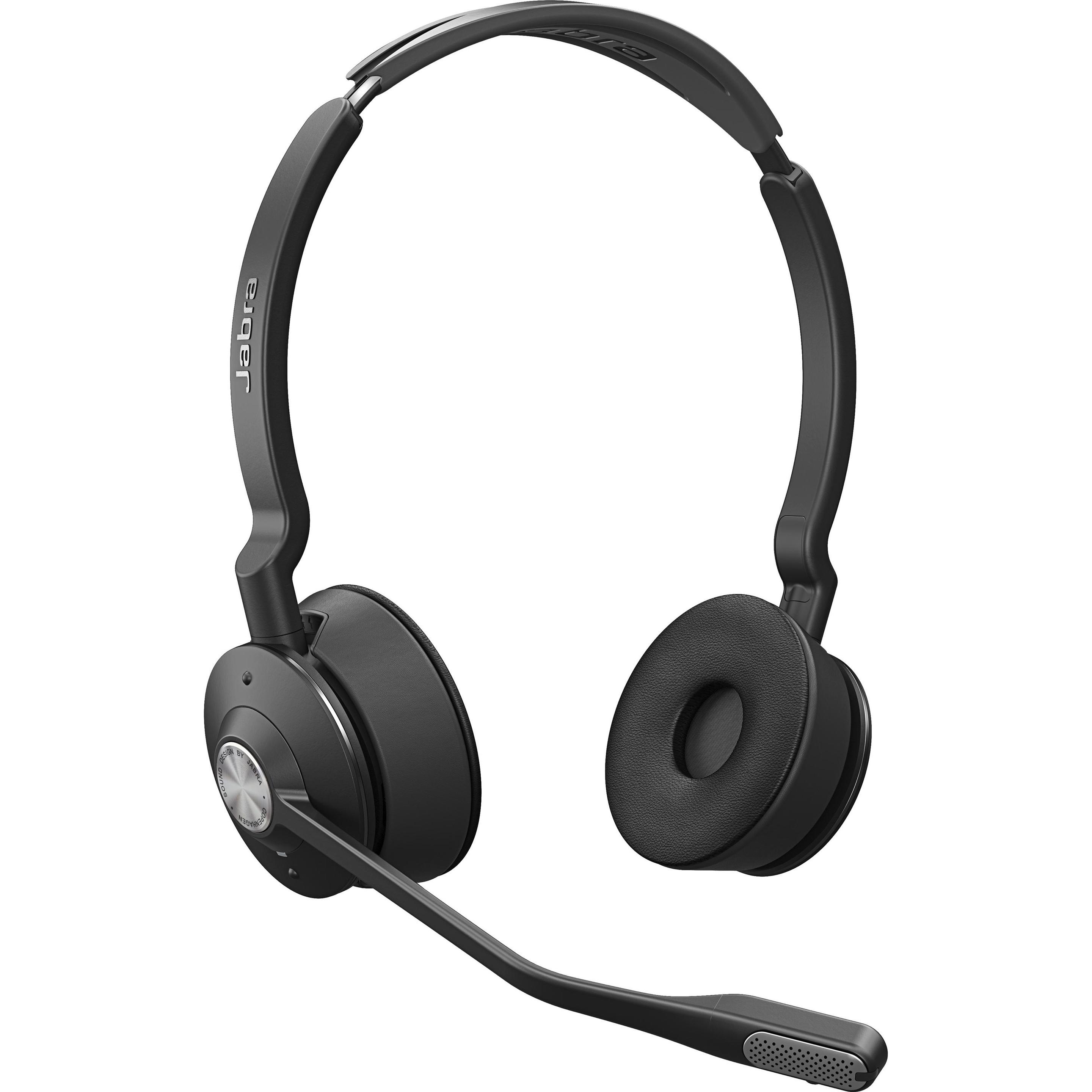 Thumbnail - Jabra Engage 75 Stereo (Kabellos, USB-A), Office Headset, Schwarz