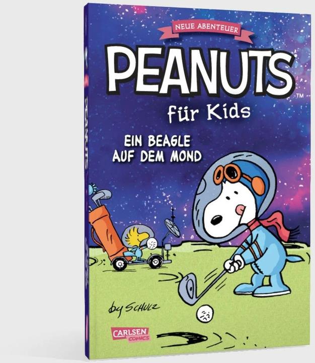 Actual product image Peanuts für Kids - Neue Abenteuer 1: Ein Beagle auf dem Mond (German, Charles M. Schulz, Christian Langhagen, 2024)