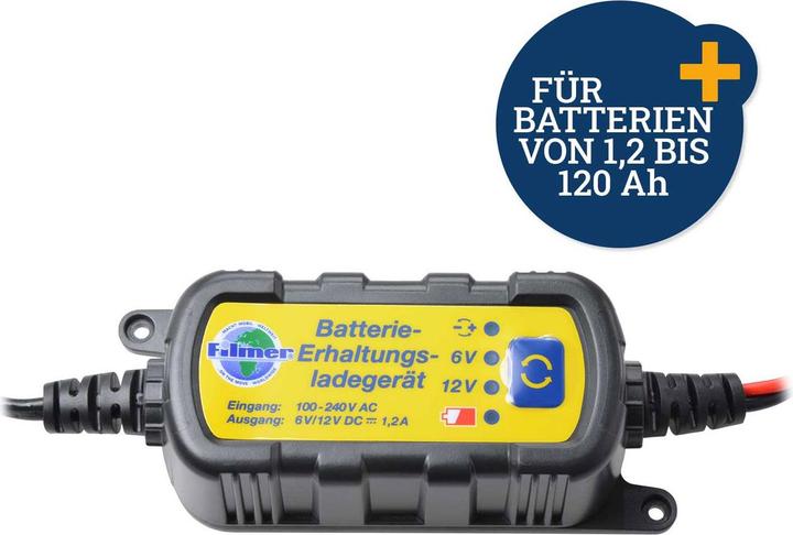 Produktbild Filmer Batterie-Erhaltungs-Ladegerät (12V, 6V)