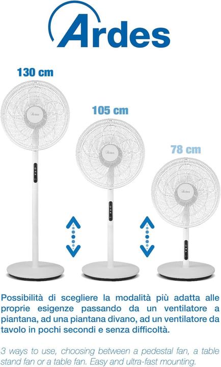 Actual product image Poly Pool AR5PR4003 HURACAN 3-in Multifunctional Fan (62 dB)