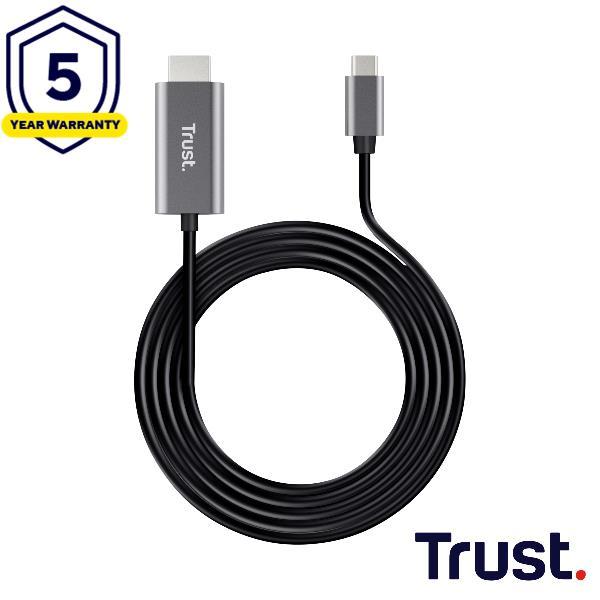 Image du produit Trust USB-C — HDMI (2 m)