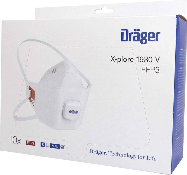 Actual product image Dräger X-plore 1930 V (FFP3, 10 x)