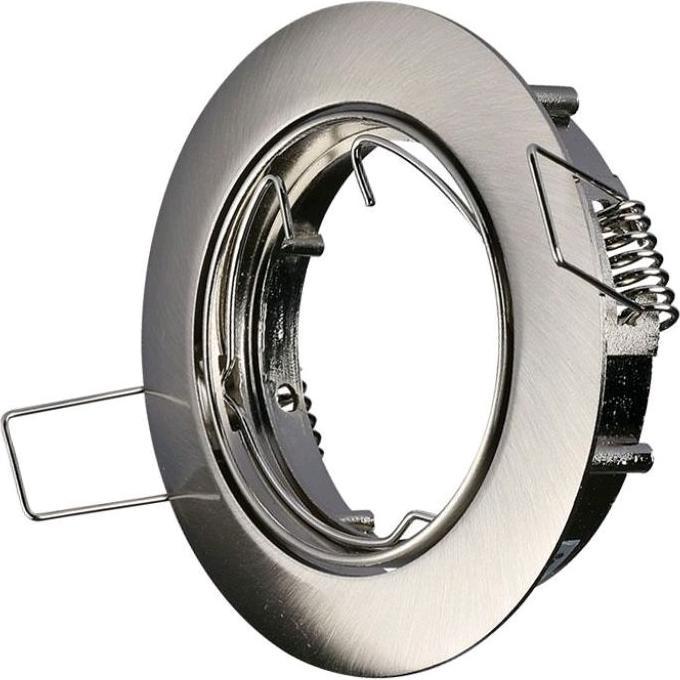 Image du produit V-TAC VT779SNRD GU10 boîtier rond nickel satiné