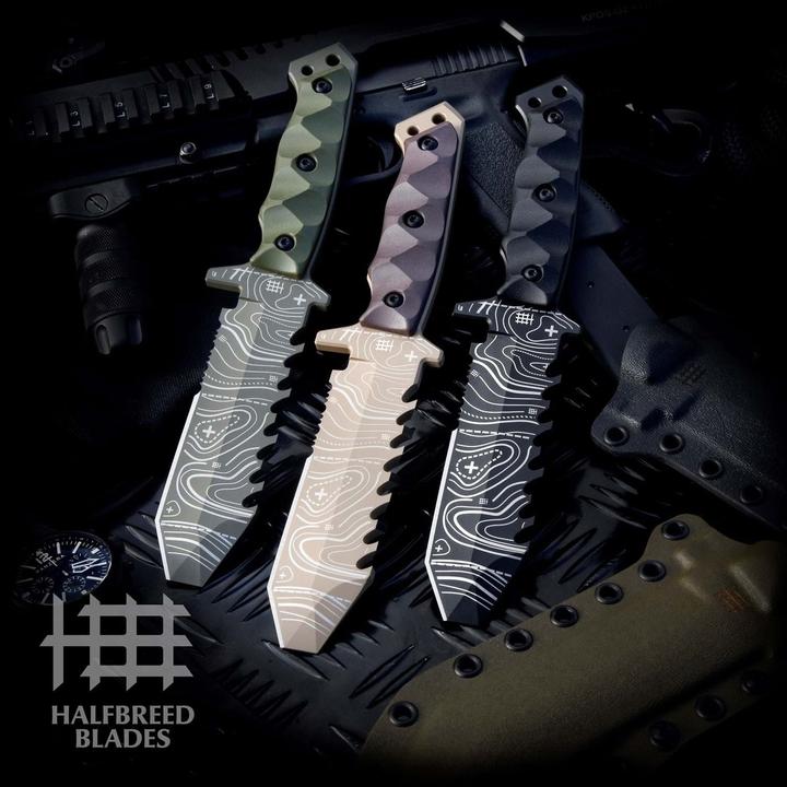 Immagine prodotto Halfbreed Blades Emergency Rescue Knife, Fixed Blade (13 cm)