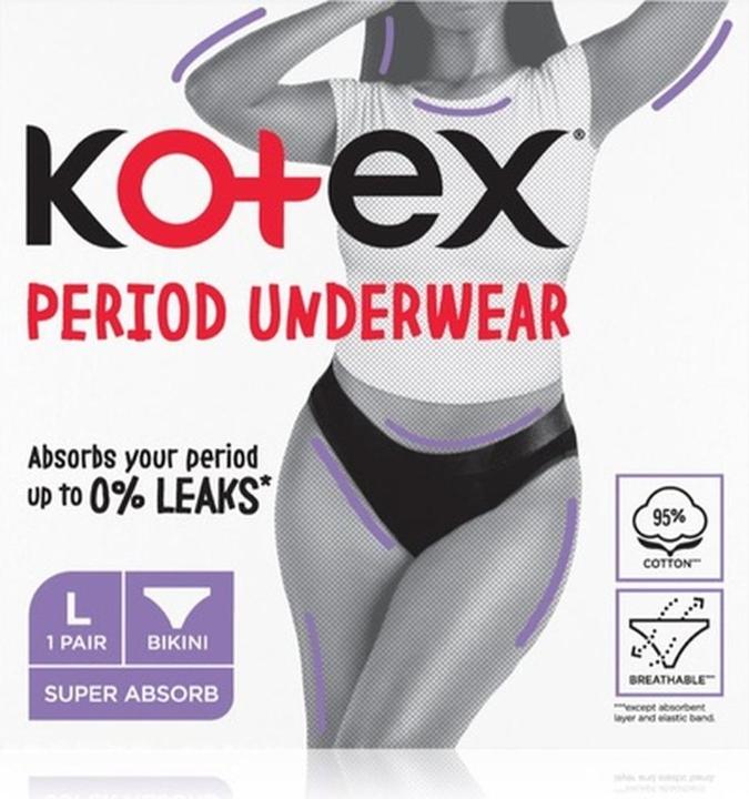 Immagine prodotto Kotex Biancheria intima mestruale taglia L - 1 pz (L)