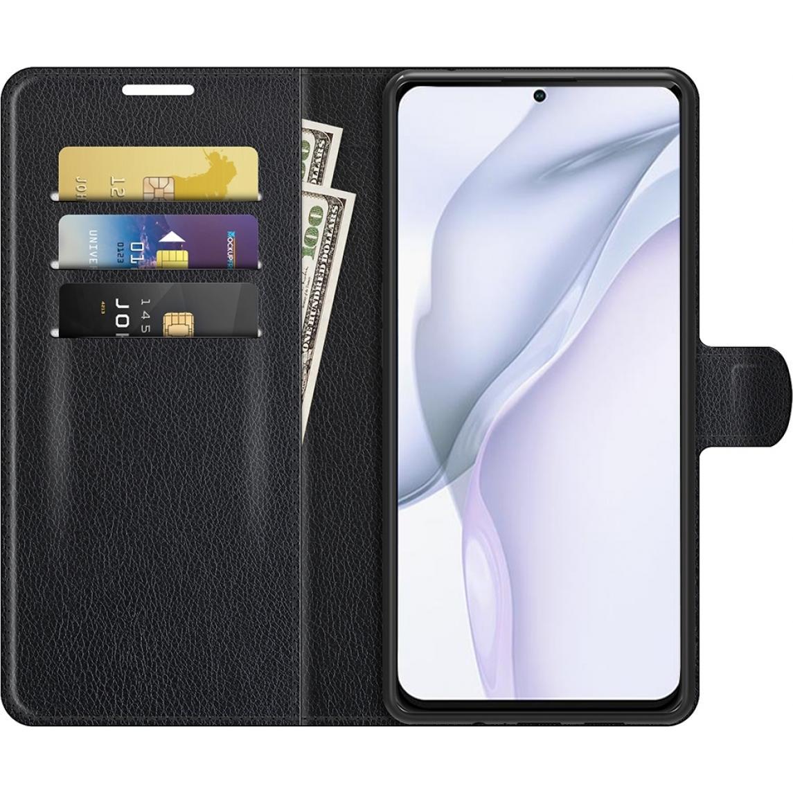 Thumbnail - Screenguard Huawei P50 Leather Guard Lederhülle (Huawei P50), Smartphone Hülle, Schwarz