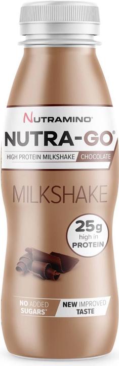 Produktbild Nutramino Nutra-Go Milkshake (Chocolate, 12 Stk., 3960 g)