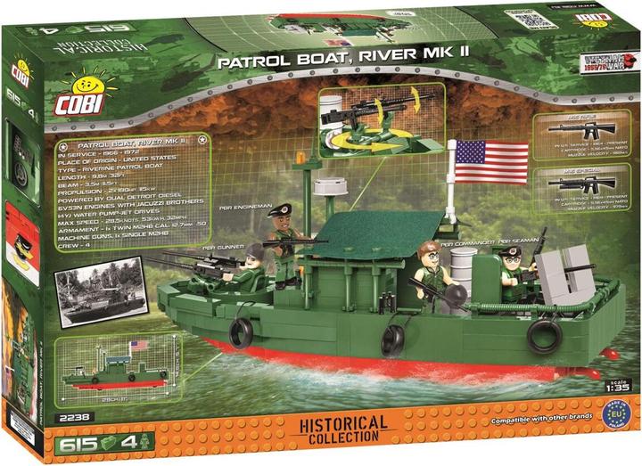 Produktbild Cobi Patrol Boat 31 Mk.II / 615 pcs.