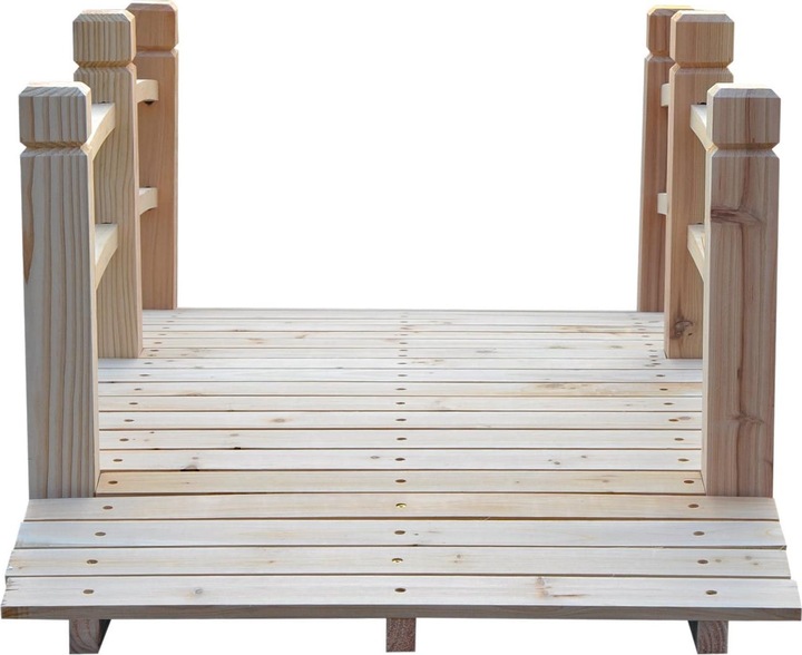 Produktbild Outsunny Gartenbrücke mit Geländer