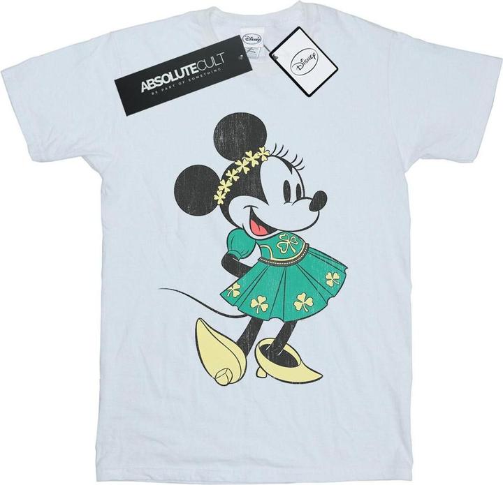 Immagine prodotto Disney Minnie Mouse St Patrick's Day Costume Maglietta Ampia Donna (XL)