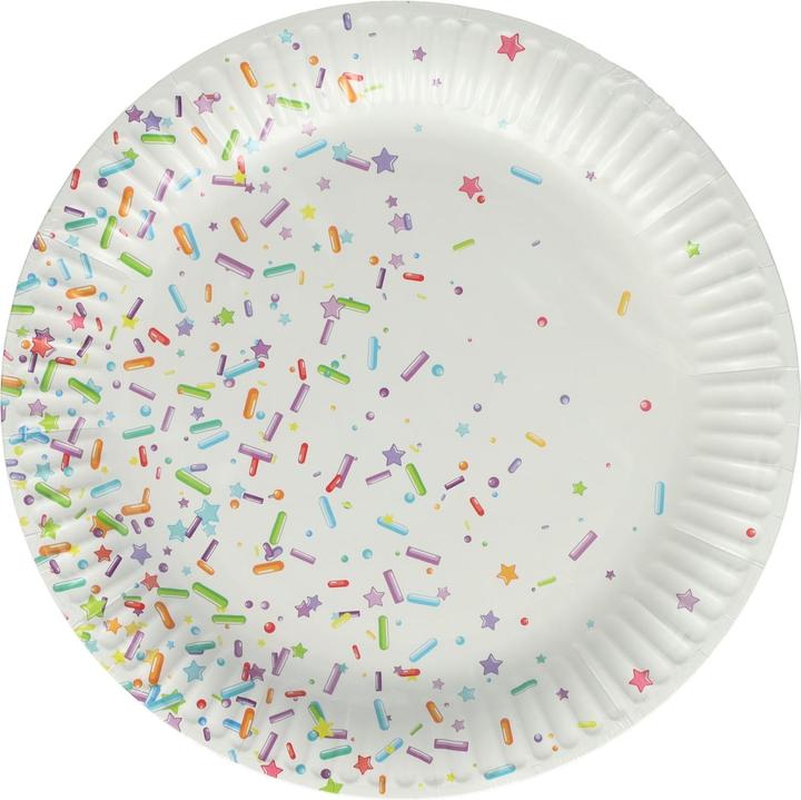 Productafbeelding Partyteller aus Papier 23cm, 10 Stk. (10x)