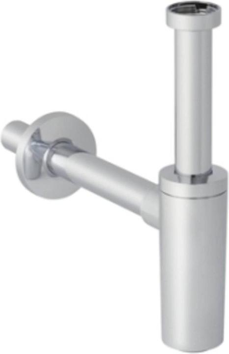 Actual product image Geberit Dip tube odour trap for washbasin, horizontal outlet, d40, 1 1/4, bright chrome-plated (Bottle siphon, 1 1/4")